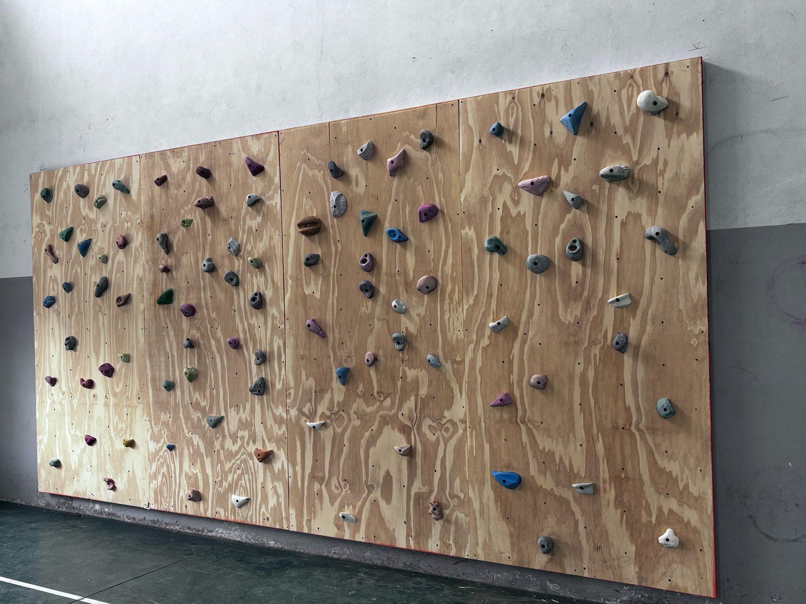 Muro de Escalada en la Escuela 298